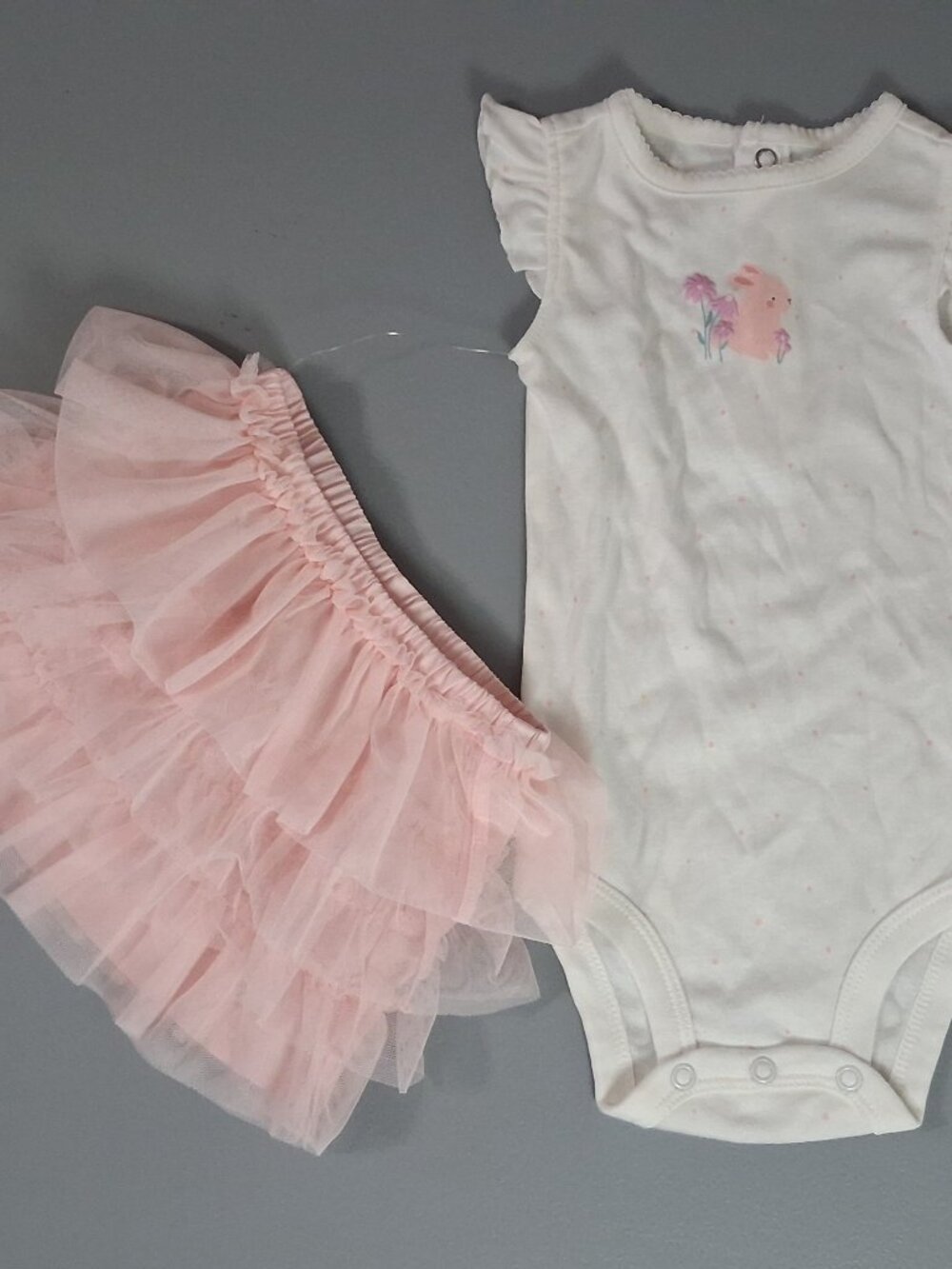 Carter's Just One You® Baby Girls' 2pc Easter Bunny Skirt Set - 6 M